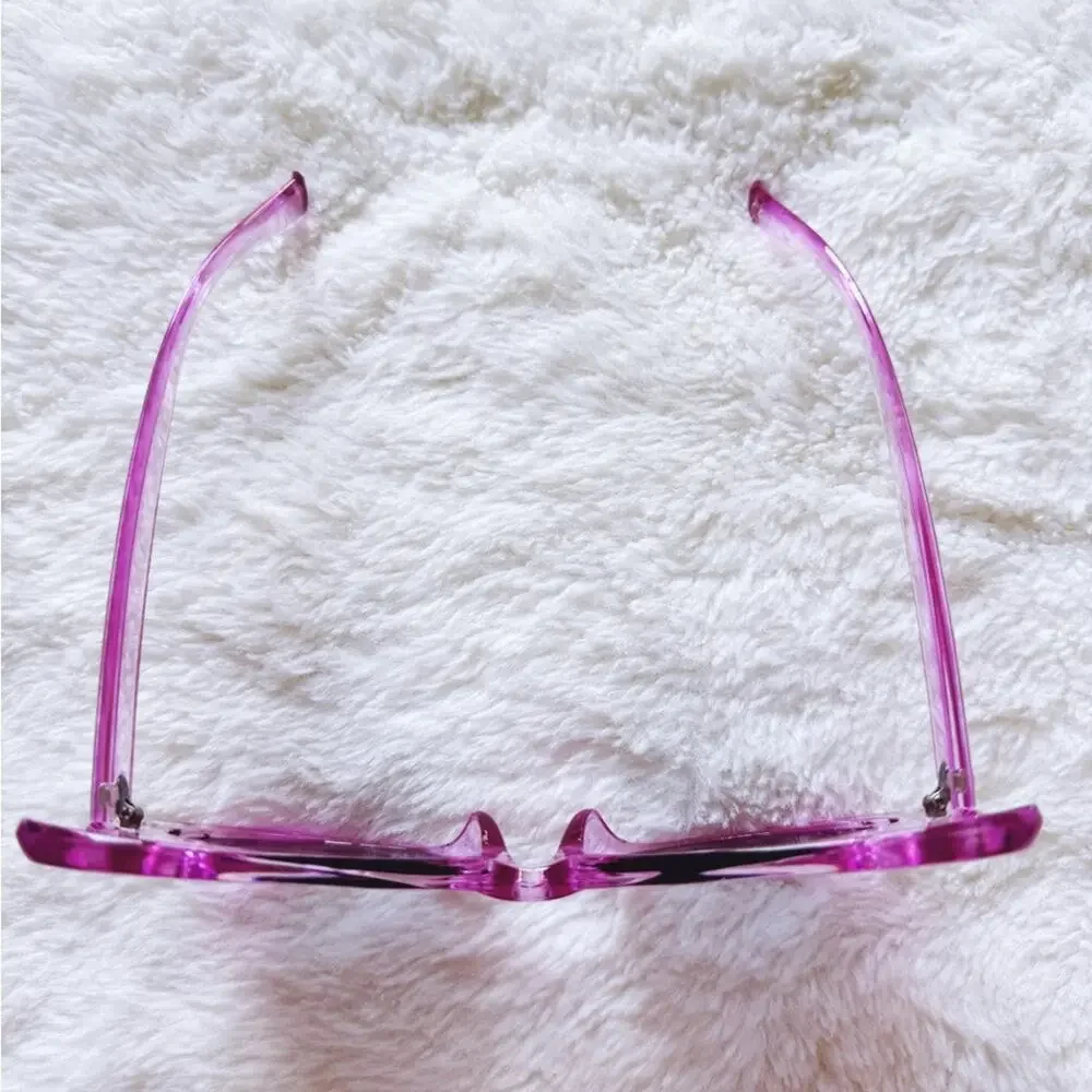 Eliza Dark Pink Butterfly-shaped Sunglasses